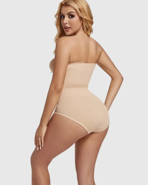 Strapless Snatched Bodysuit-Revenge Body New