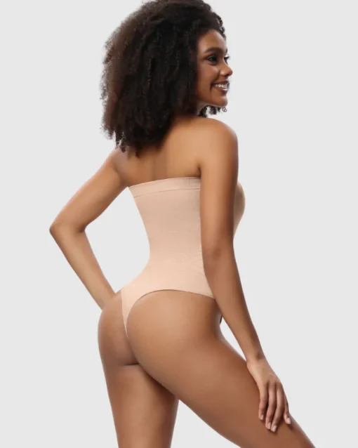 Strapless Snatched Bodysuit-Revenge Body New