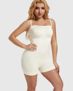 Strapless Snatched Bodysuit-Revenge Body New
