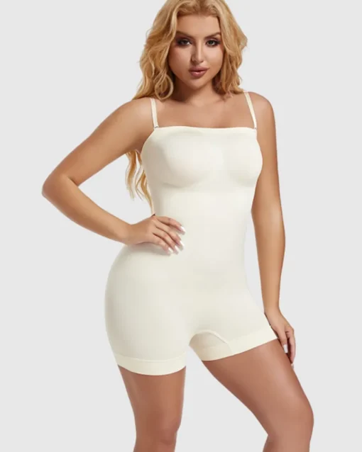 Strapless Snatched Bodysuit-Revenge Body New