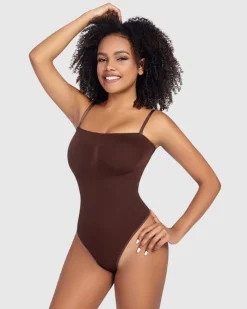 Strapless Snatched Bodysuit-Revenge Body New