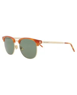 Round-Frame Acetate Sunglasses-Saint Laurent Clearance