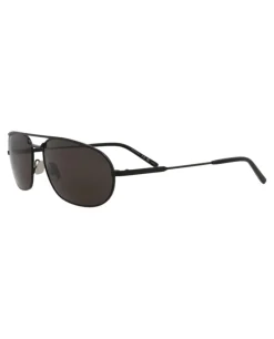 Round-Frame Metal Sunglasses-Saint Laurent New