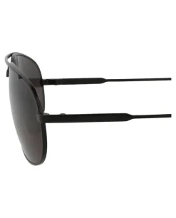 Round-Frame Metal Sunglasses-Saint Laurent New