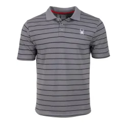 Men's Classic Stripe Logo Polo-Spyder Sale