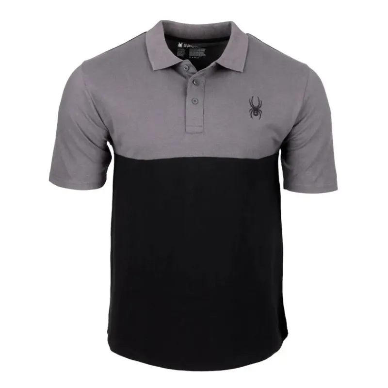 Men's Colorblock Polo-Spyder Best