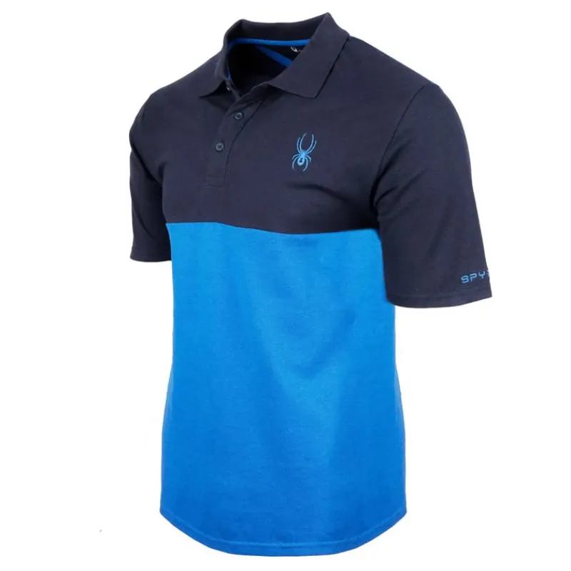 Men's Colorblock Polo-Spyder Best