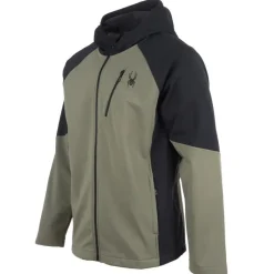 Men's Mendoza Full Zip Softshell Jacket-Spyder Hot