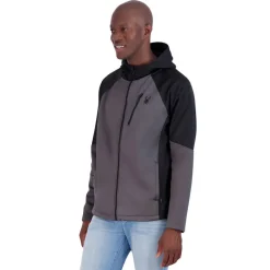 Men's Mendoza Full Zip Softshell Jacket-Spyder Hot
