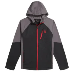 Men's Mendoza Full Zip Softshell Jacket-Spyder Hot