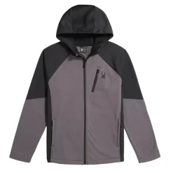Men's Mendoza Full Zip Softshell Jacket-Spyder Hot