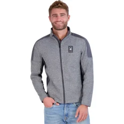 Men's Mendoza Full Zip Jacket-Spyder Hot