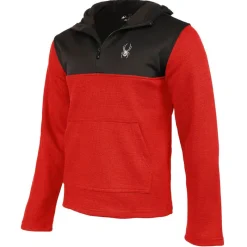 Men's Ray Half Zip Pullover Hoodie-Spyder Sale