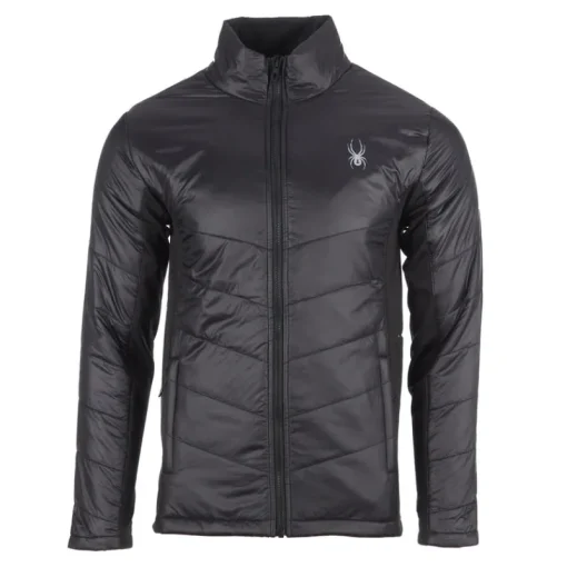 Men's Stealth Full Zip Hybrid Jacket-Spyder Best