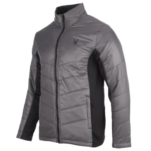 Men's Stealth Full Zip Hybrid Jacket-Spyder Best