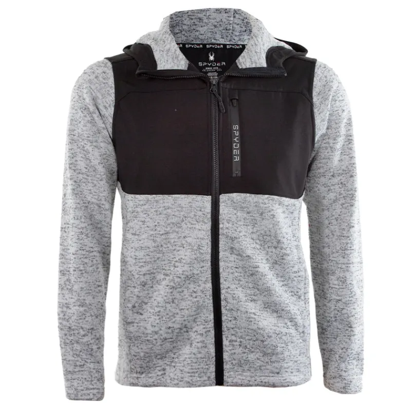 Men's Sweater Fleece Full Zip Jacket-Spyder Best