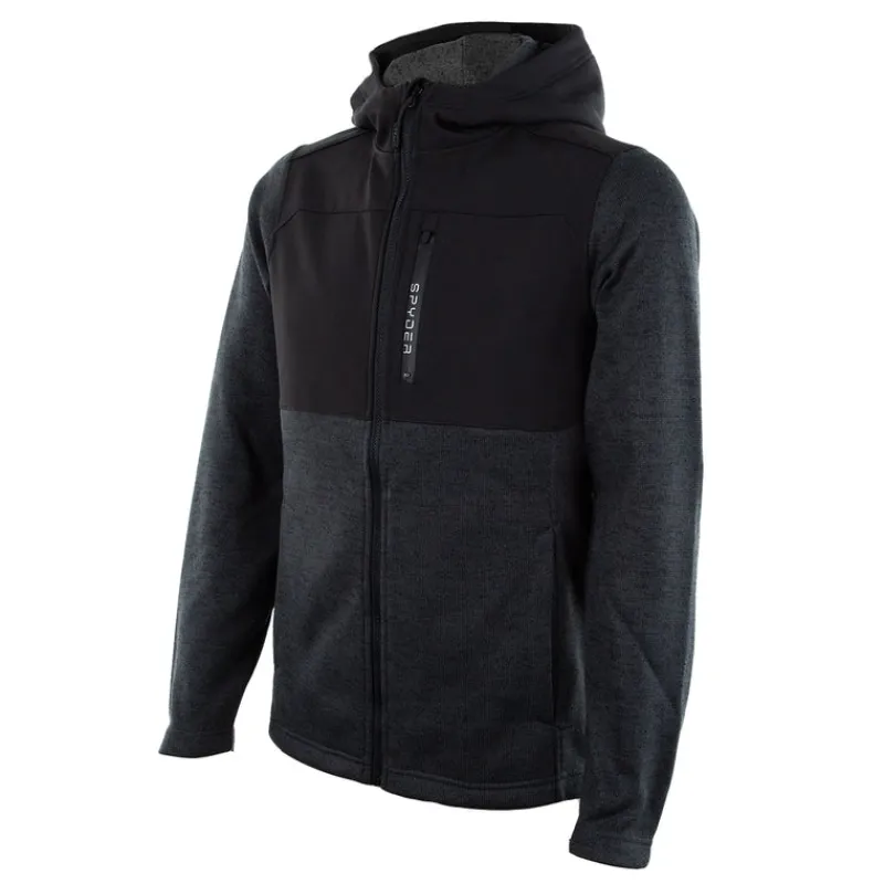 Men's Sweater Fleece Full Zip Jacket-Spyder Best
