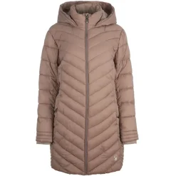 Women's Boundless Long Puffer Coat-Spyder Clearance