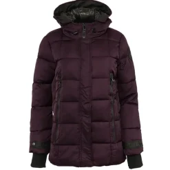 Women's Hooded Puffer Jacket-Steve Madden Best