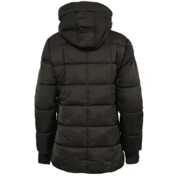 Women's Hooded Puffer Jacket-Steve Madden Best