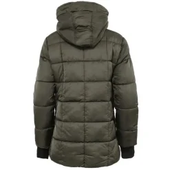 Women's Hooded Puffer Jacket-Steve Madden Best