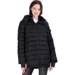 Women's Jacket with Fur Lined Hood-Steve Madden Online