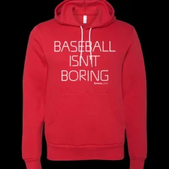 Baseball Official Baseball Isn't Boring Unisex Hoodie-SwingJuice New