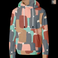 Golf Abstract Camo Men's Performance Hoodie-SwingJuice Sale
