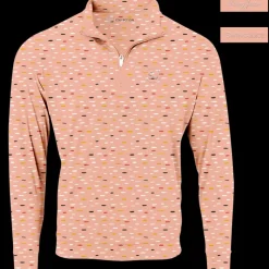 Golf Mid Century Nostalgia Men's Quarter Zip-SwingJuice Outlet