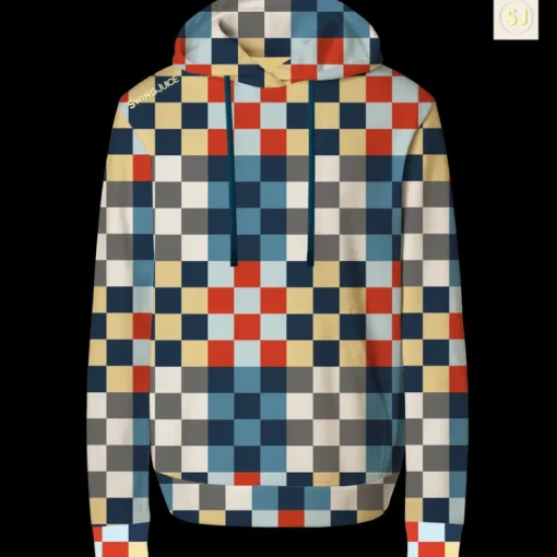 Golf Checker Men's Performance Hoodie-SwingJuice Hot
