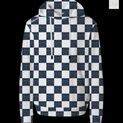 Golf SJ Checkerboard Men's Performance Hoodie-SwingJuice Best