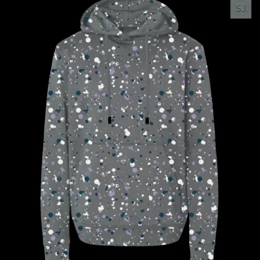 Golf Splatter Men's Performance Hoodie-SwingJuice Online