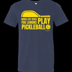 Pickleball When Life Gives You Lemons Unisex T-Shirt-SwingJuice Hot