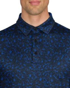 Men’s Print Golf Polos-Three Sixty Six Sale