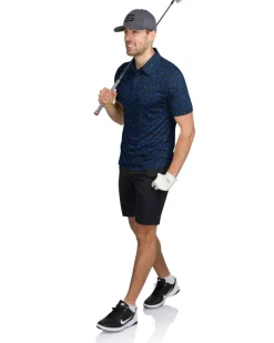 Men’s Print Golf Polos-Three Sixty Six Sale