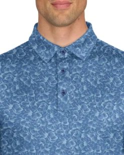 Men’s Print Golf Polos-Three Sixty Six Sale