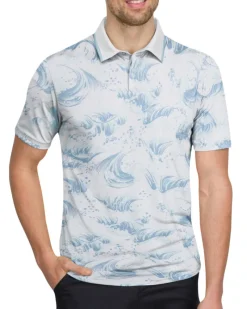 Men’s Print Golf Polos-Three Sixty Six Best