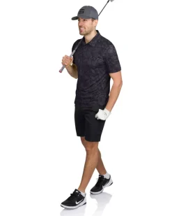 Men’s Print Golf Polos-Three Sixty Six Best