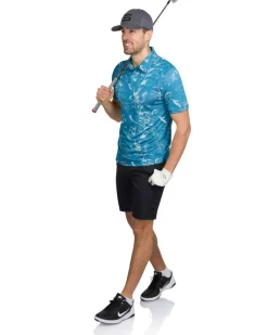 Men’s Print Golf Polos-Three Sixty Six Best