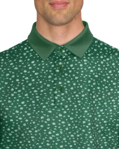 Men’s Print Golf Polos-Three Sixty Six Best