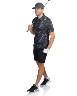 Men’s Print Golf Polos-Three Sixty Six Best