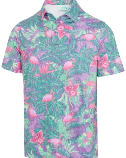 Men’s Print Golf Polos-Three Sixty Six Best