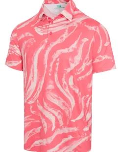 Men’s Print Golf Polos-Three Sixty Six Best