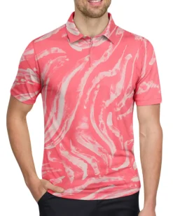 Men’s Print Golf Polos-Three Sixty Six Best