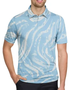 Men’s Print Golf Polos-Three Sixty Six Best