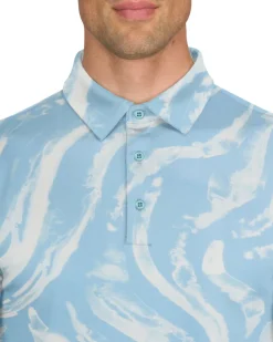 Men’s Print Golf Polos-Three Sixty Six Best