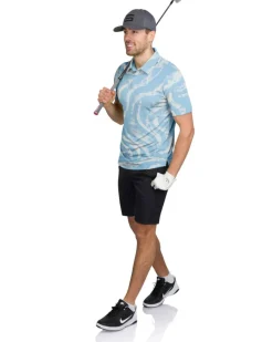 Men’s Print Golf Polos-Three Sixty Six Best