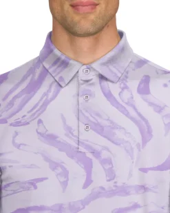 Men’s Print Golf Polos-Three Sixty Six Best