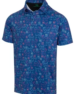 Men’s Print Golf Polos-Three Sixty Six Best