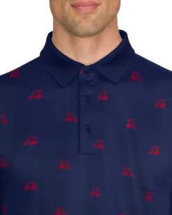 Men’s Print Golf Polos-Three Sixty Six Best